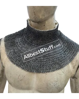 6 MM High Neck Chainmail Collar